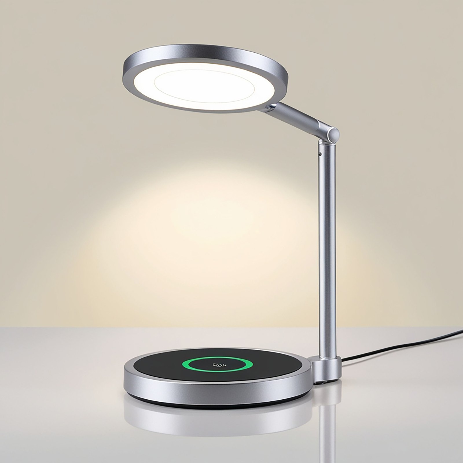 Wireless Charging Desk Lamp Base